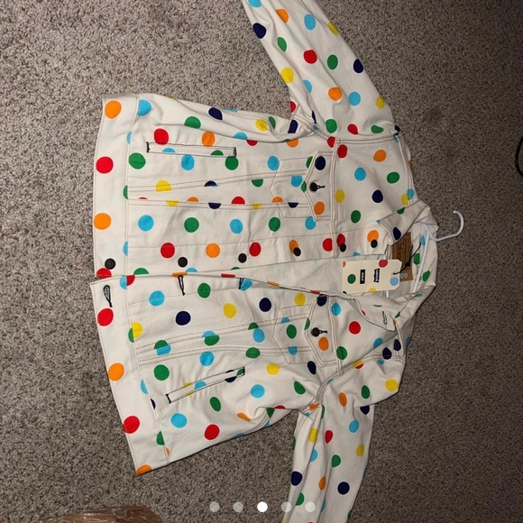 Golf Le Fleur X Levi’s Polka Dot Denim Jacket - Picture 3 of 3